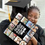 Hotter By One Degree Grad Photo Collage Memories Graduation Cap Topper<br><div class="desc">🎓🎉📸 Upload pictures of friends from their college years to make a fun photo keepsake gift for your grad - the text reads Hotter By One Degree as well as their name and class year.</div>