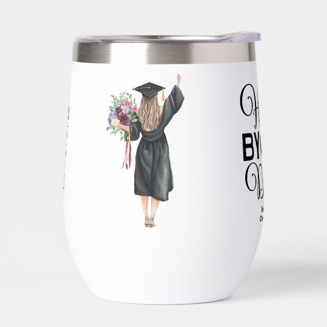 Hotter By One Degree Graduation black and white (Left)