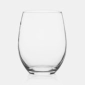 Hotter By One Degree | Graduation Stemless Wine Glass (Left)