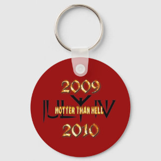 Hotter Than Hell anniversary key chain