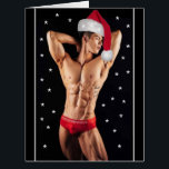 Hottest Hunks on the Planet! Christmas Buff Santa<br><div class="desc">Hottest Hunks on the Planet! Time For Equality! ... Christmas Buff Santa! Created by Mark Edward Westerfield See Also: Hottest Hunks on the Planet Lamp ... Hunk Lamps ... and see also my collections: Only Men, Men 4 Men, LGBT Gay Pride Rainbow Flag Art (1, 2, 3, 4), Time For...</div>
