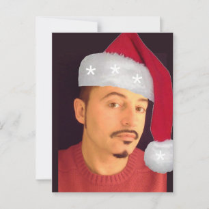 Hottest Hunks On The Planet Christmas Buff Santa  Postcard