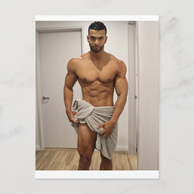 Hottest Hunks on the Planet! Time For Equality! Po Postcard (Front)