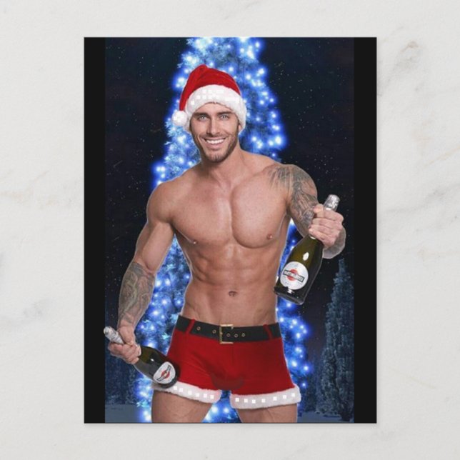 Hottest Hunks on the Planet! Time For Equality!  Postcard (Front)