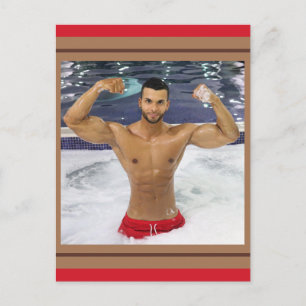 Hottest Hunks on the Planet! Time For Equality! Postcard