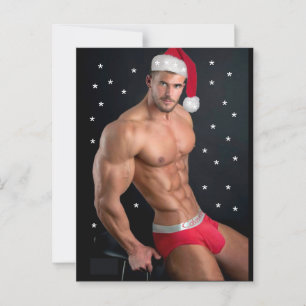 Hottest Hunks on the Planet! Time For Equality!   Postcard