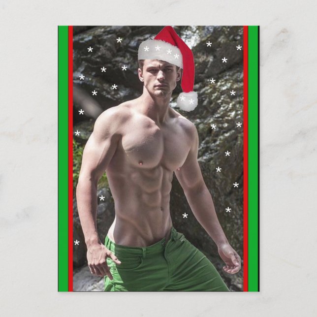 Hottest Hunks on the Planet! Time For Equality!    Postcard (Front)