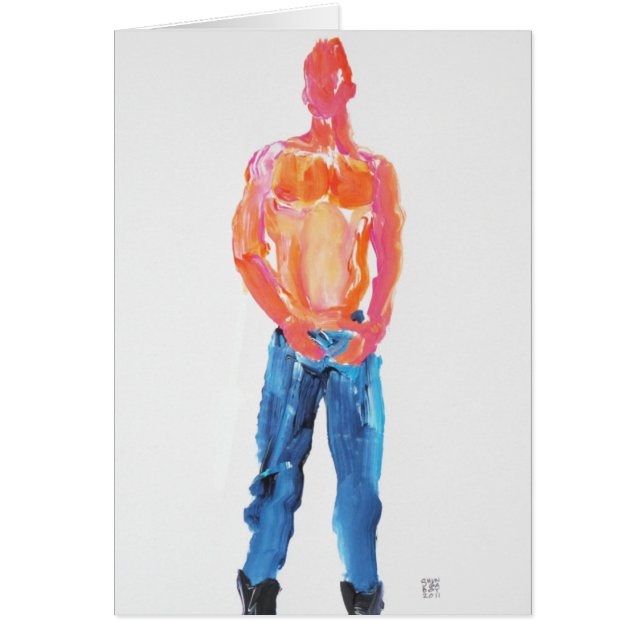 Hottie enlevant les jeans 1 (Devant)