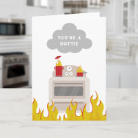Hottie Kitchen Fire Flames