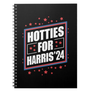 Hotties For Kamala Harris Notebook