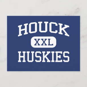 Houck Huskies Middle School Salem Oregon Postcard