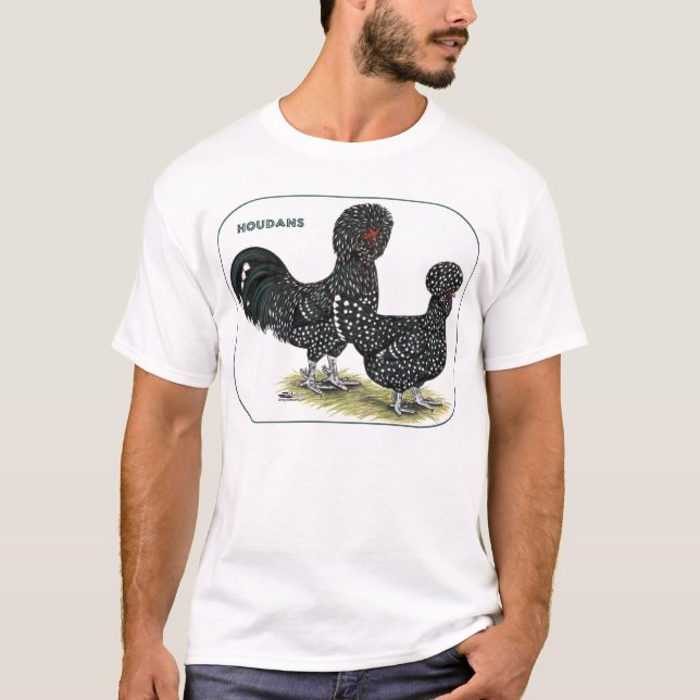 Houdan Chickens T-Shirt (Front)