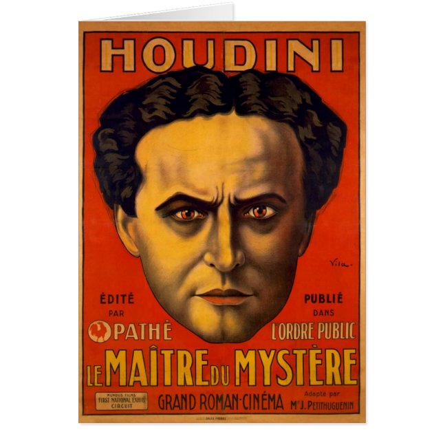 Houdini le maître du mystère Vintage (Front)
