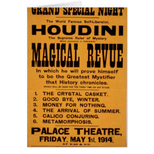 Houdini, 'Magical Revue' Retro Theatre