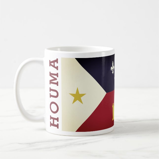 Houma, Louisiana Coffee Mug (Left)