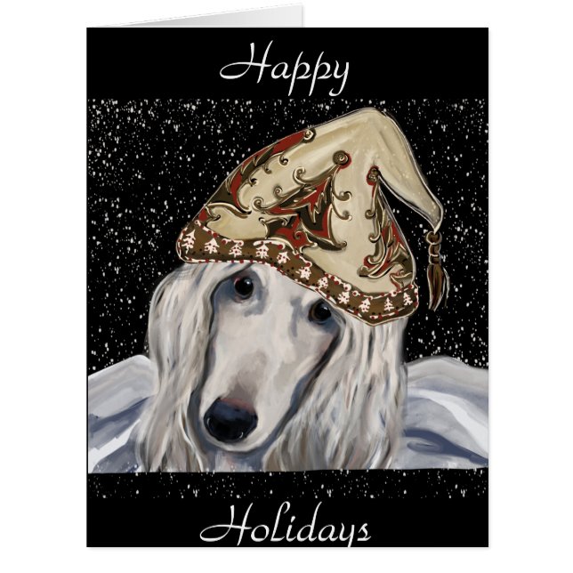 Hound afghan (Devant)