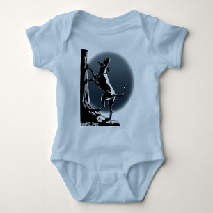 Hound Dog Baby's Creeper Custom Dog Baby One-Piece