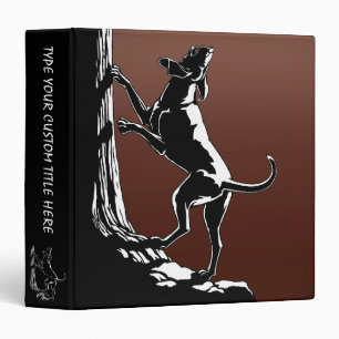 Hound Dog Book Binder Hunting Dog Photo Album