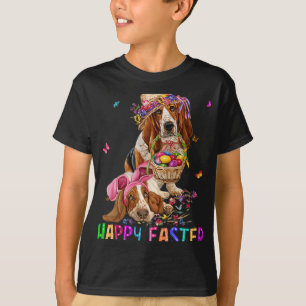 Hound Dog Bunny Easter Costume Rabbit Happy Easter T-Shirt