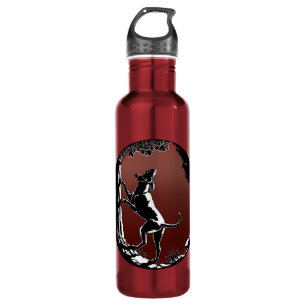 Hound Dog Hunting Dog Art Bottle