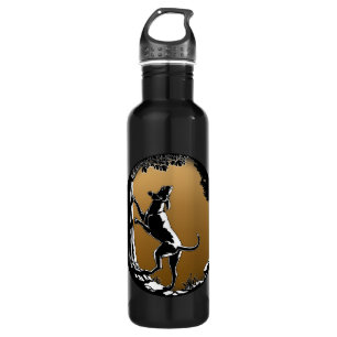 Hound Dog Hunting Dog Art Bottle