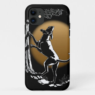 Hound Dog iPhone 5 Case Hunting Dog Art Case