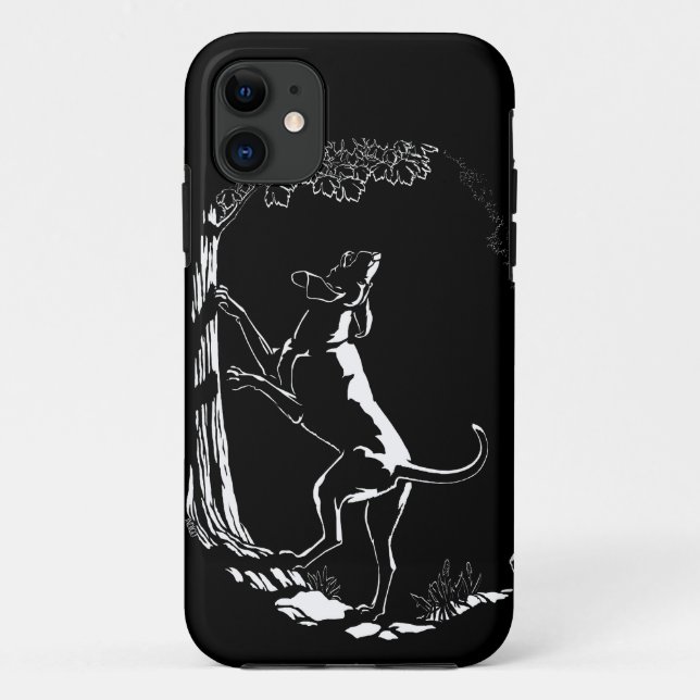 Hound Dog iPhone 5 Case Hunting Dog Art Case (Back)