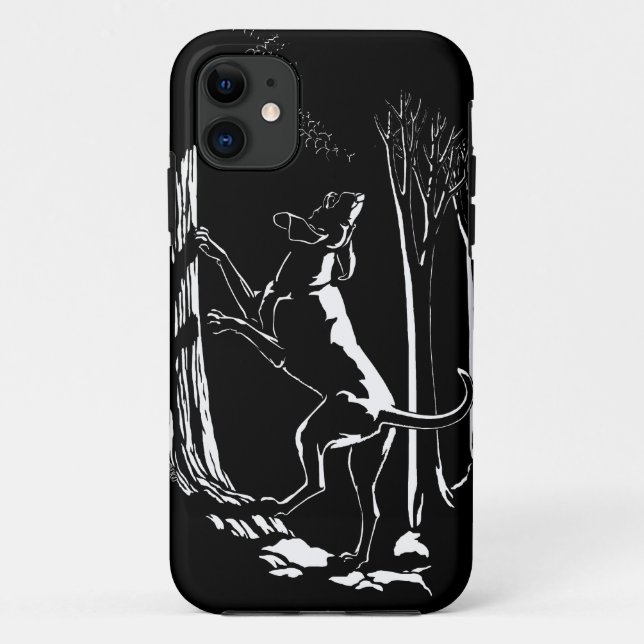 Hound Dog iPhone 5 Case Hunting Dog Art Case (Back)