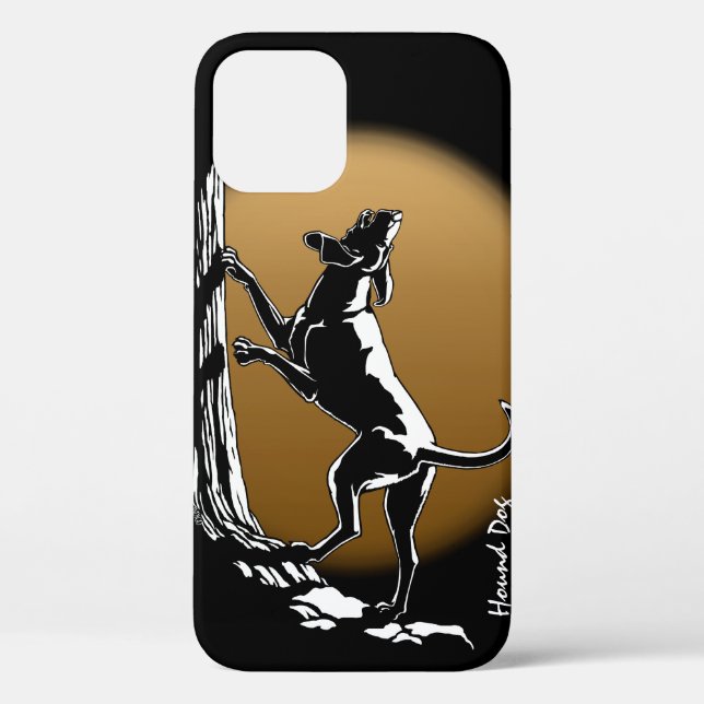 Hound Dog iPhone Case Hunting Dog Mobile Case (Back)