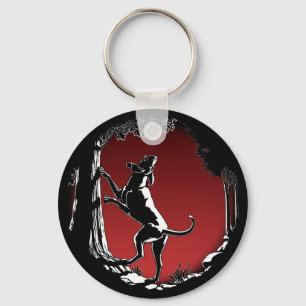 Hound Dog Key Chains Hunting Dog Lover Keychains