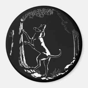Hound Dog Magnet Hunting Dog Fridge Magnets Decor