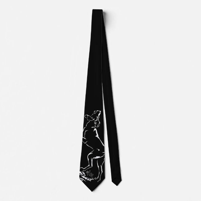 Hound Dog Ties Stylish Hunting Dog Neckties (Front)