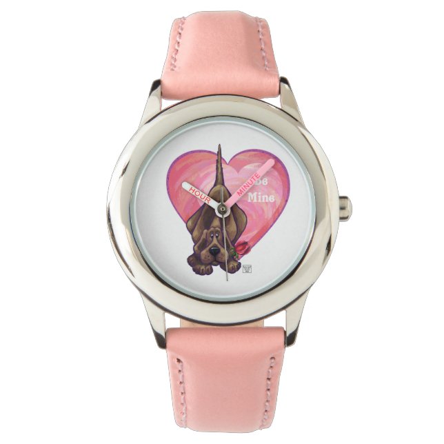 Hound Dog Valentine's Day Watch (Front)