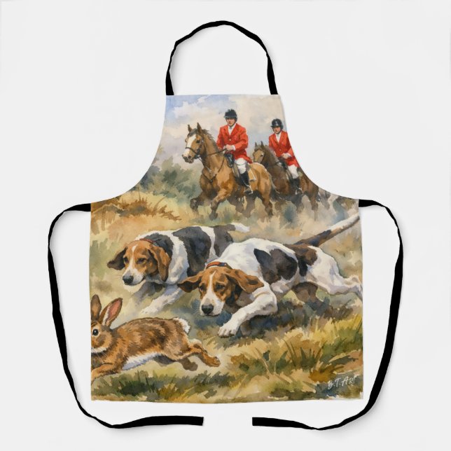 Hounds & Hare  Apron (Front)