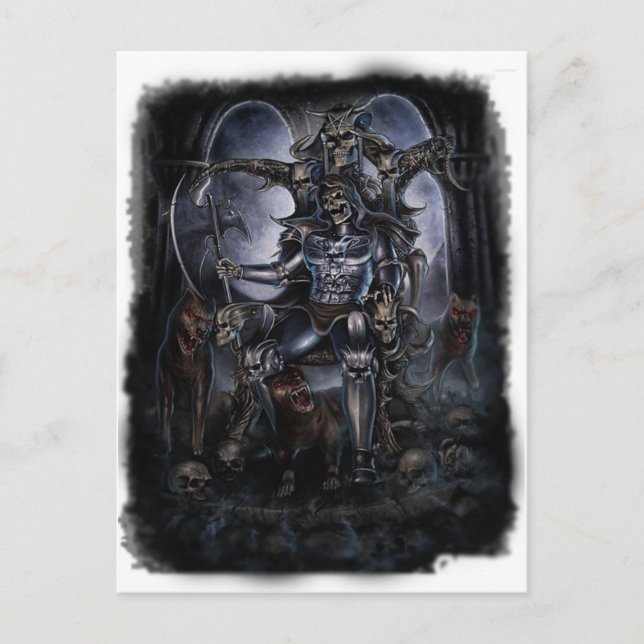 Hounds of Hell Postcard (Front)