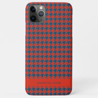 Hounds Tooth Personalized Case-Mate iPhone Case