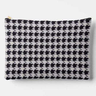 Houndstooth Accessory Pouch