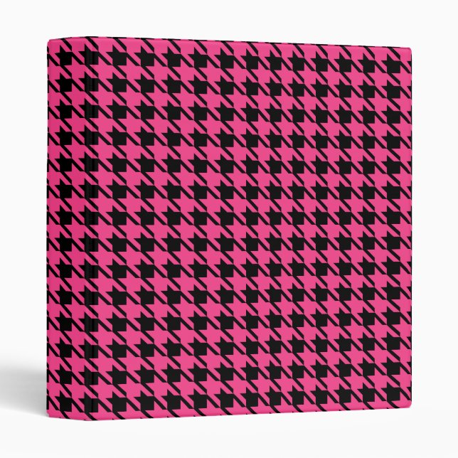 Houndstooth Binder (Front/Spine)