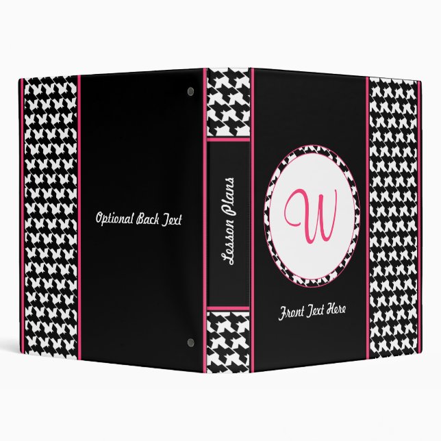 Houndstooth Binder (Background)