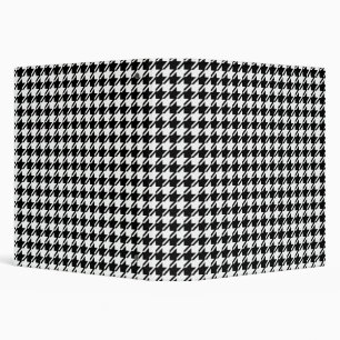 Houndstooth BW Pattern Binder