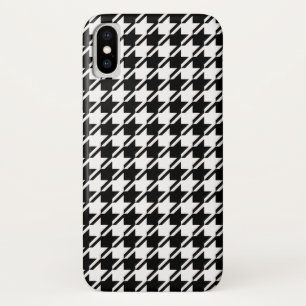 Houndstooth BW Rpt Pattern Case-Mate iPhone Case
