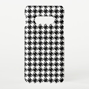 Houndstooth BW Rpt Pattern Samsung Galaxy Case