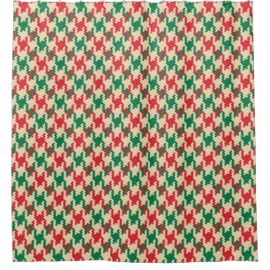 Houndstooth check pattern, dog tooth design.