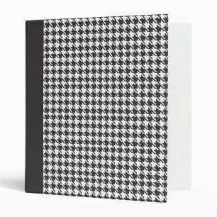 Houndstooth Classic Binder