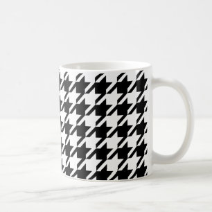 Houndstooth Grand classique Motif café Mug