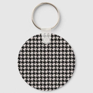 Houndstooth Keychain