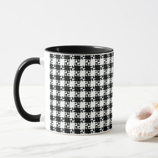 Houndstooth Mug (With Donut)