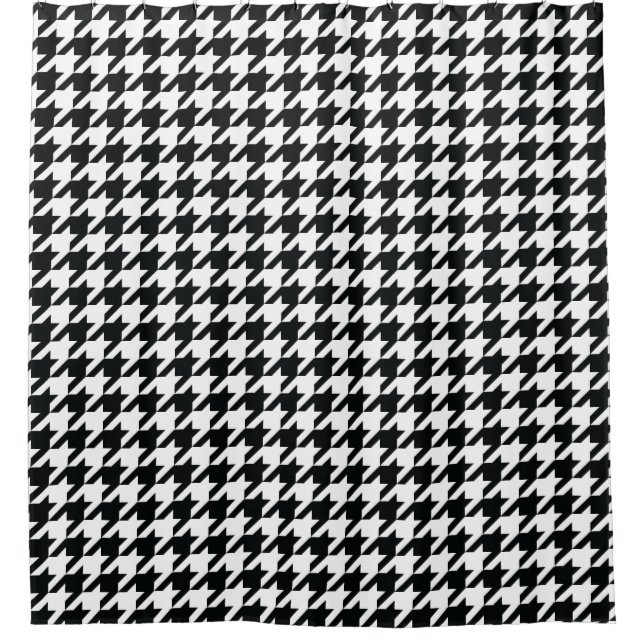Houndstooth Pattern Black White (Front)