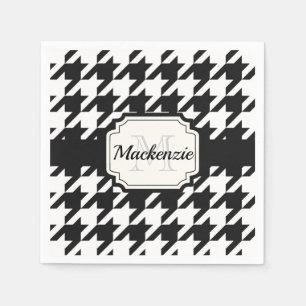 Houndstooth Pattern Napkin