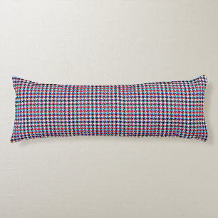 Houndstooth Plaid Body Pillow